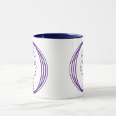Profil von Queen Elizabeth Tasse (Zentrum)