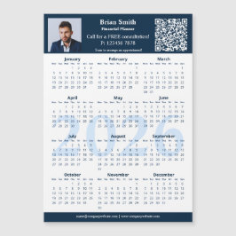 Profile Financial Planner 2026 Calendar Magnet