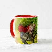 Profile of macaw at Santa Barbara Zoo Tasse (Vorderseite Links)