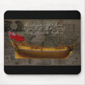 Profile Painting of Ship Jersey Mousepad (Vorne)