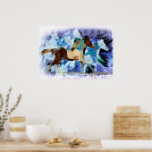 PROFILEPORTRAIT EINES PINTOURS POSTER (Küche)