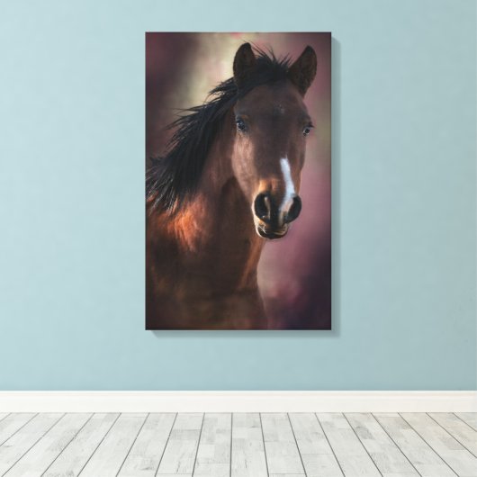 PROFILEPORTRAIT LEINWANDDRUCK (Insitu (Holzboden))