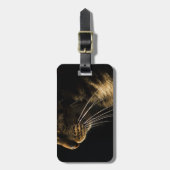 Profilkatze Gepäckanhänger (Vorderseite vertikal)