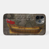 Profilmalerei des Schiffes Jersey Case-Mate iPhone Hülle (Rückseite (Horizontal))