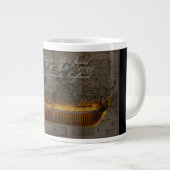 Profilmalerei des Schiffes Jersey Jumbo-Tasse (Vorderseite Rechts)
