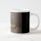 Profilmalerei des Schiffes Jersey Jumbo-Tasse (Rechts)