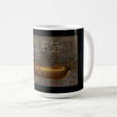 Profilmalerei des Schiffes Jersey Kaffeetasse (VorderseiteRechts)