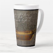 Profilmalerei des Schiffes Jersey Milchtasse (Rechte Ecke)