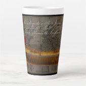 Profilmalerei des Schiffes Jersey Milchtasse (Vorderseite)