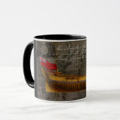 Profilmalerei des Schiffes Jersey Tasse (Vorderseite Links)