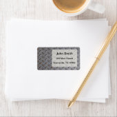 Profilplatte Adressaufkleber (Insitu)