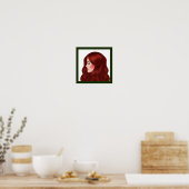 Profilportrait Poster (Küche)