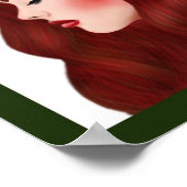 Profilportrait Poster (Ecke)