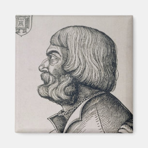 Profilporträt von Albrecht Durer, 1527 Magnet