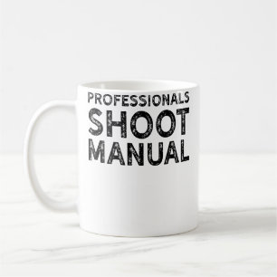Profis fotografieren manuell Fotografie-Shirt - Ge Kaffeetasse