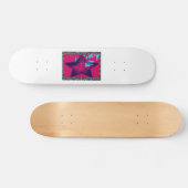 Profiskateboard mit coolem Sternmotiv Skateboard (Horizontal)