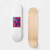 Profiskateboard mit coolem Sternmotiv Skateboard (Vorderseite)