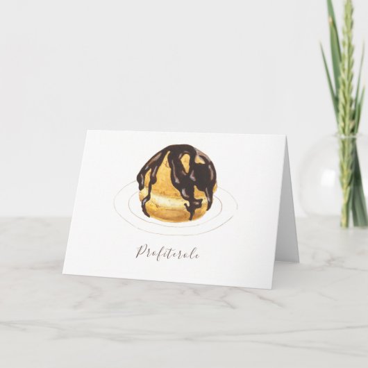 Profiterole Card Karte (Vorderseite)