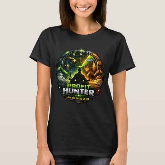 Profitjäger - Forex-Händler T-Shirt (Vorderseite)