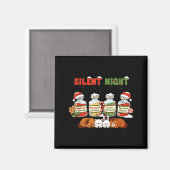 Profol Silent Night Funny Vet Tech Christmas  Magnet (Vorderseite/Rückseite)
