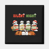 Profol Silent Night Funny Vet Tech Christmas  Magnet (Vorne)