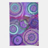 Profund lila Küchen-Tuch Geschirrtuch (Vertikal)