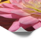 Profusion von Dahlias Poster (Ecke)