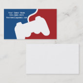 Progamer-Videospiel-Visitenkarten Visitenkarte (Vorne/Hinten)