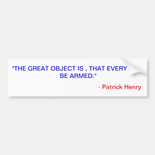 Progewehr-Autoaufkleber Autoaufkleber (Vorne)