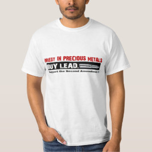 Progewehr INVESTIEREN in den WERTVOLLEN METALLEN. T-Shirt