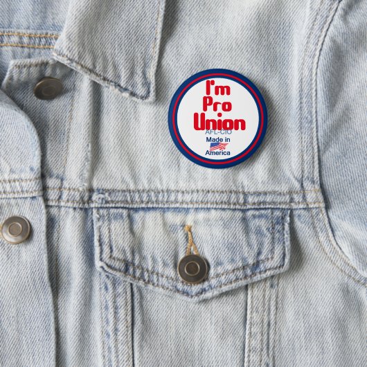 ProGewerkschafts-Knopf Button (Beispiel)