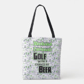 Prognose für Golf Weekend Tasche (Rückseite)