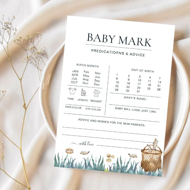 Prognose für saubere Rollen Spaß Angeln Baby Dusch (Von Creator hochgeladen)