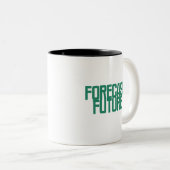 Prognose Zukunft | Predictive Analytics Visionär Zweifarbige Tasse (VorderseiteRechts)