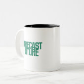 Prognose Zukunft | Predictive Analytics Visionär Zweifarbige Tasse (Vorderseite Links)