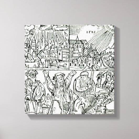 Prognosen, 1521 leinwanddruck (Vorderseite)