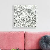 Prognosen, 1521 leinwanddruck (Insitu (Wohnzimmer))