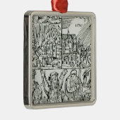 Prognosen, 1521 silbernes ornament (Rechts)