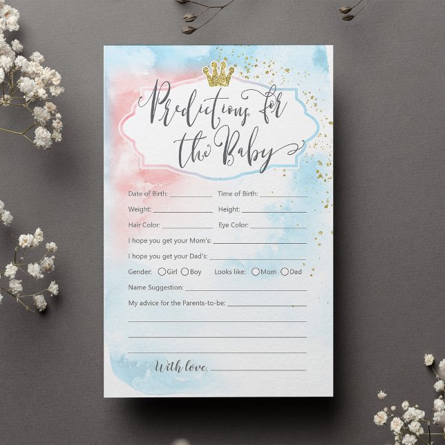 Prognosen für das Geschlecht des Säuglings zeigen  (Von Creator hochgeladen)