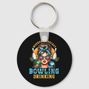Prognosen für den Bowling am Wochenende Schlüsselanhänger