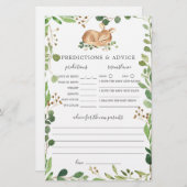 Prognosen und Ratschläge für die HirschBaby-Dusche (Vorne/Hinten)