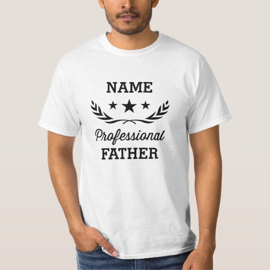 ProGrafikdesign des vater-| T-Shirt (Vorderseite)