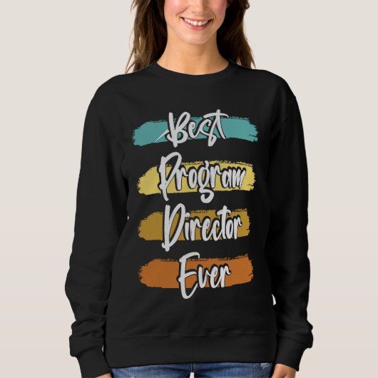 Program Director Sweatshirt (Vorderseite)