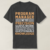 Program Manager definition T-Shirt (Design vorne)