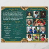 Programa Celebración de la Vida de Oro y Verde (Rückseite)