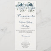 Programa de Blue Wedding en español Programm (Vorderseite)