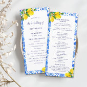 Programa Mediterranean Tiles Wedding with Lemon Programm