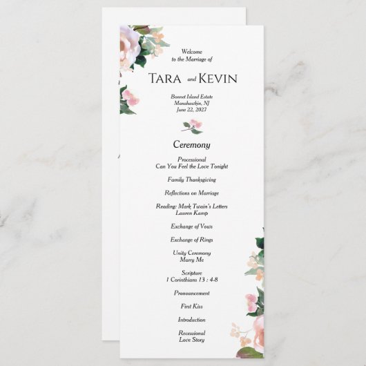 programm (Vorne/Hinten)