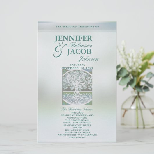 Programm | Baum des Lebens (Stehend Vorderseite)