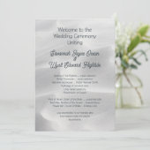 Programm Beach Dunes Hochzeitfeier (Stehend Vorderseite)